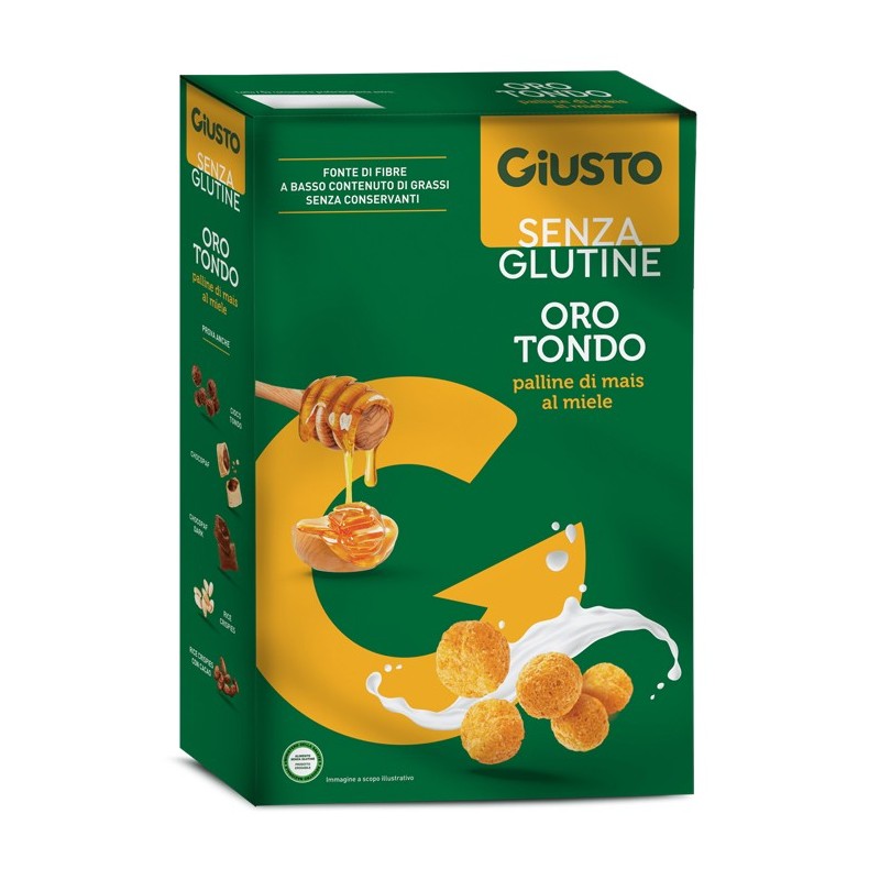 GIUSTO S/G ORO TONDO MIELE250G          