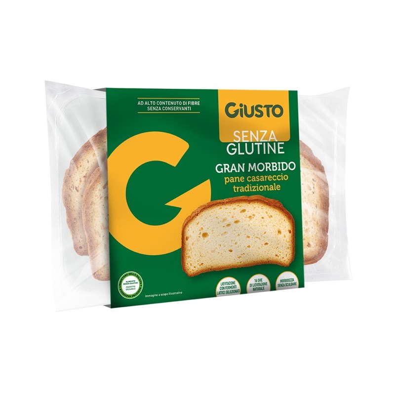 GIUSTO S/G GRAN MORB PAN C200G          
