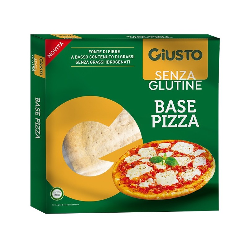 GIUSTO S/G BASE PIZZA 290G              