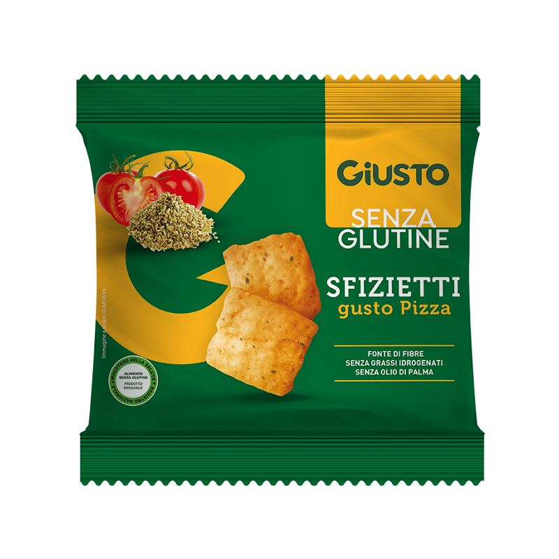 GIUSTO S/G SFIZIETTI PIZZA 40G          