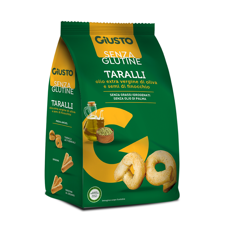 GIUSTO S/G TARALLI FINOCCHIO            