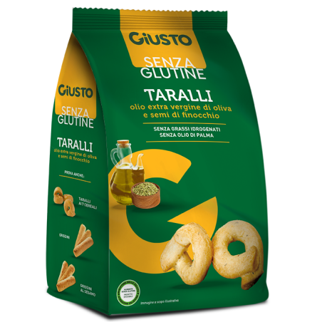 GIUSTO S/G TARALLI FINOCCHIO            