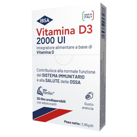 VITAMINA D3 IBSA 2000UI 30 FlaconiILM          