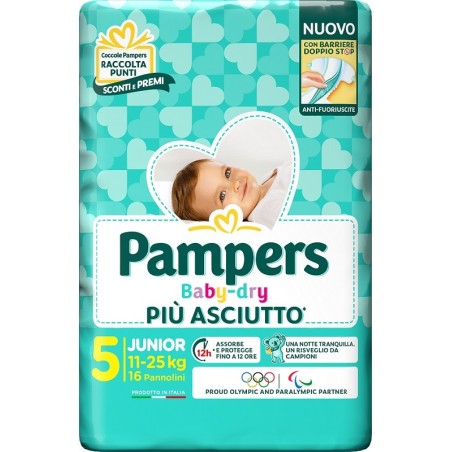 PAMPERS BD DOWNCOUNT J 16 Pezzi             