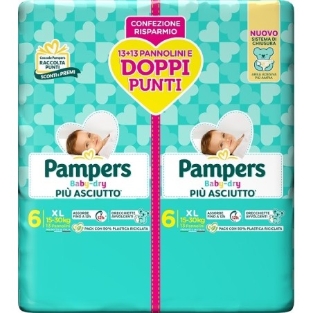 PAMPERS BD DUO DOWNCOUNT XL26P          