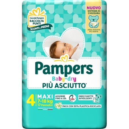 PAMPERS BD DOWNCOUNT MAXI 17 Pezzi          