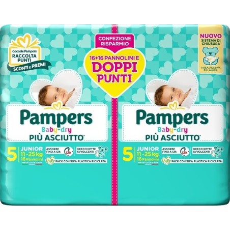 PAMPERS BD DUO DOWNCOUNT J32 Pezzi          
