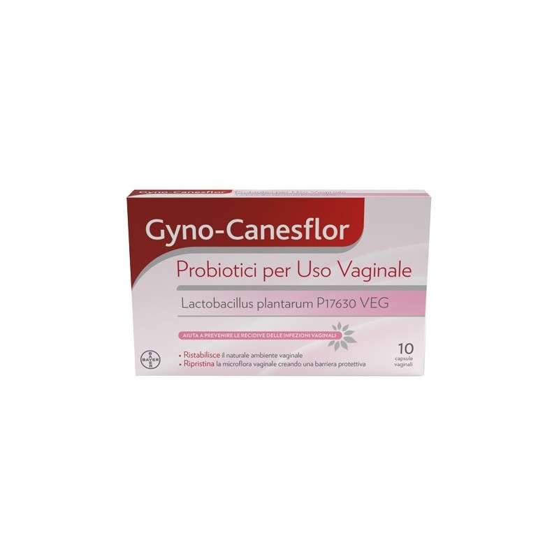 GYNO-CANESFLOR 10 Capsule VAGINALI           