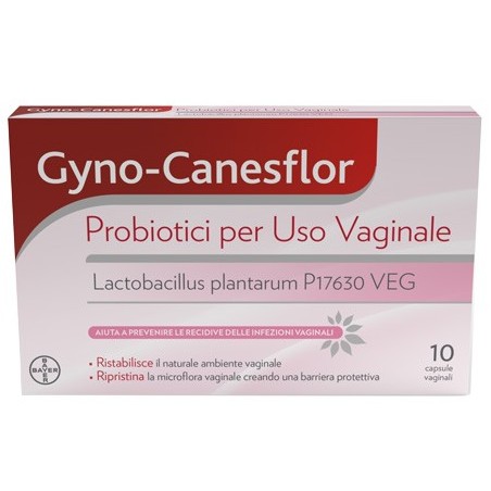 GYNO-CANESFLOR 10 Capsule VAGINALI           