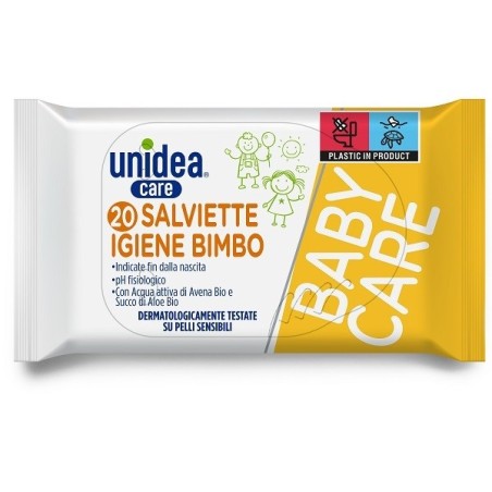 UNIDEA SALVIETTE BABY 20 Pezzi              