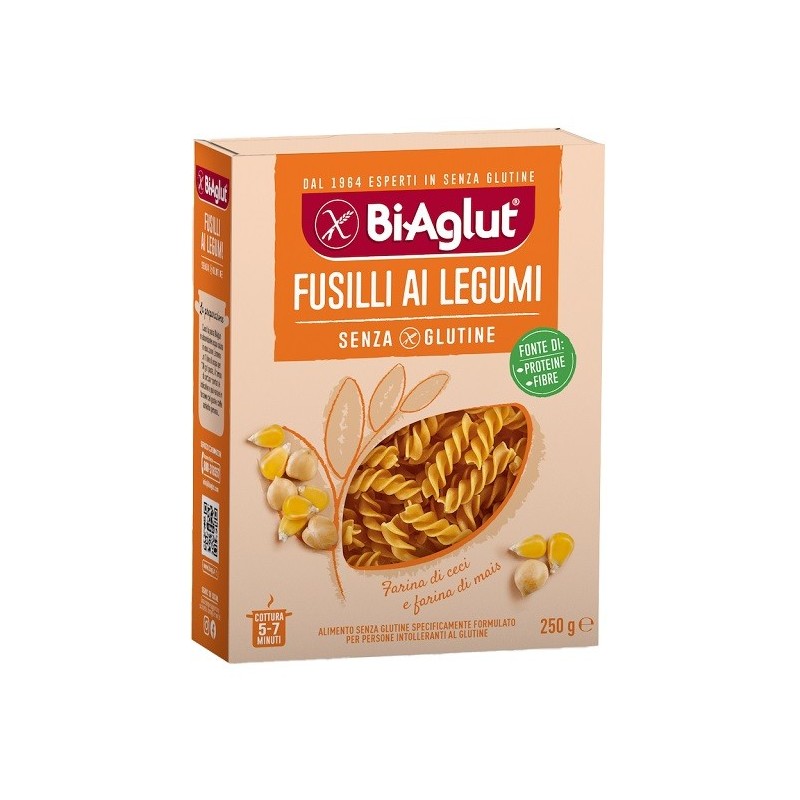 BIAGLUT FUSILLI AI LEGUMI 250G          